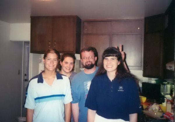 Jessica, Micah, me, Christine.