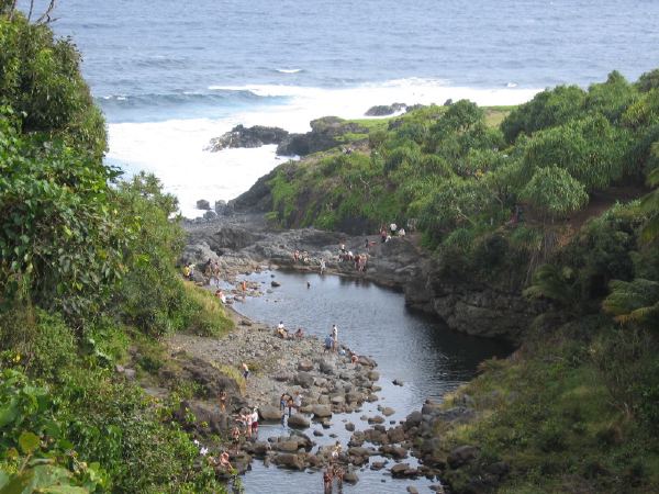 Seven pools.